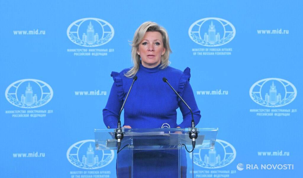 المتحدثة الرسمية باسم الخارجية الروسية ماريا زاخاروفا