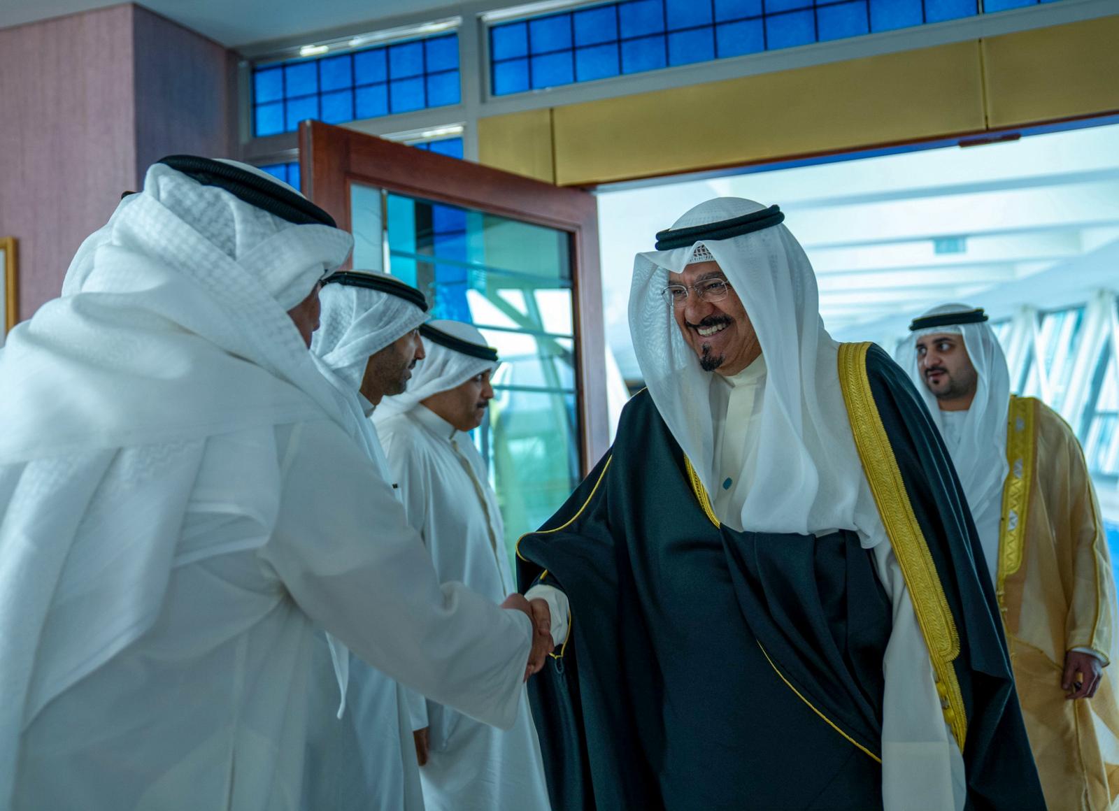 سمو رئيس مجلس الوزراء يغادر والوفد المرافق له دولة الإمارات العربية المتحدة بعد أن ترأس وفد دولة الكويت المشارك في القمة العالمية للحكومات التي عقدت في إمارة دبي