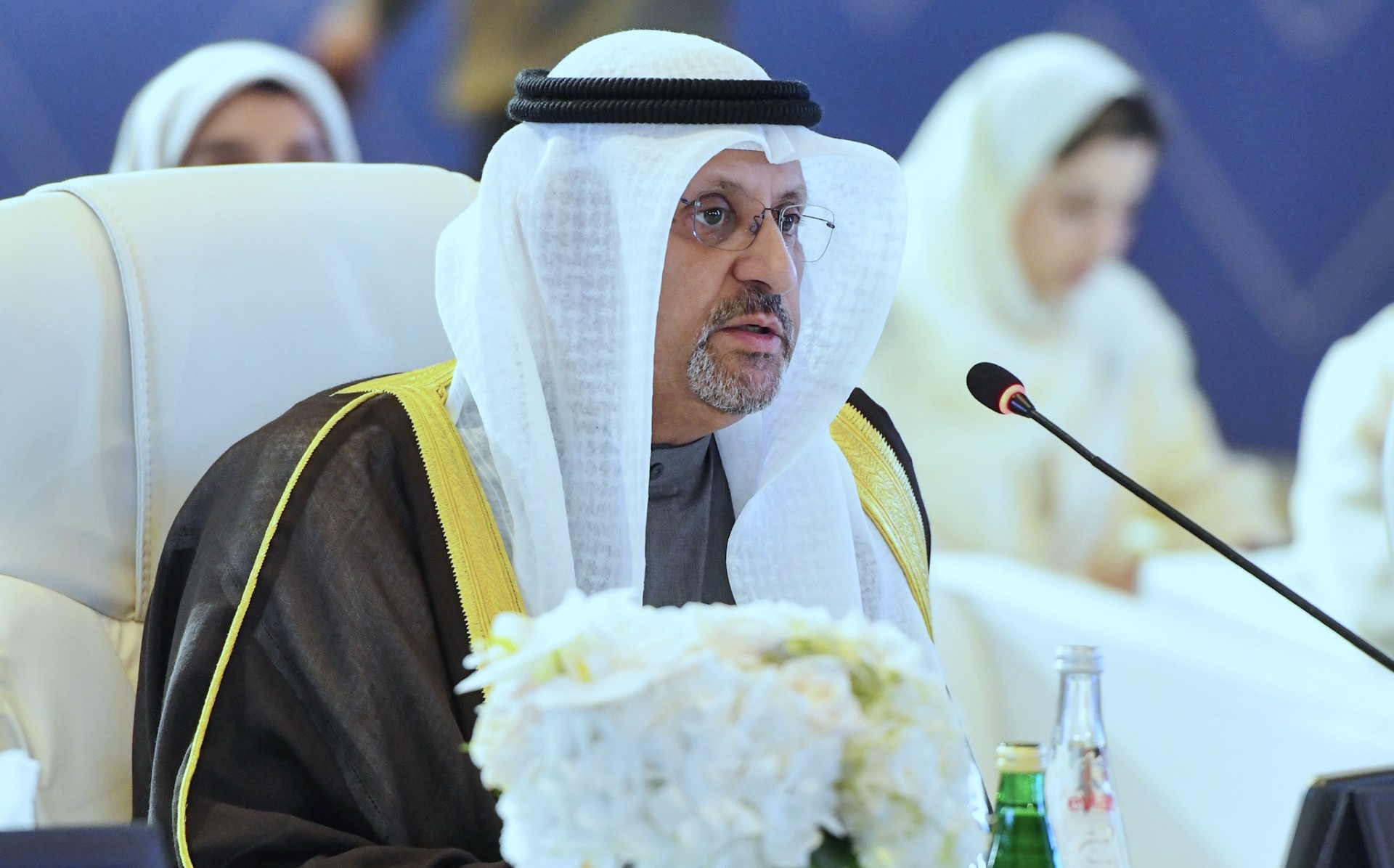 Le ministre des Télécommunications, Omar Al-Omar.