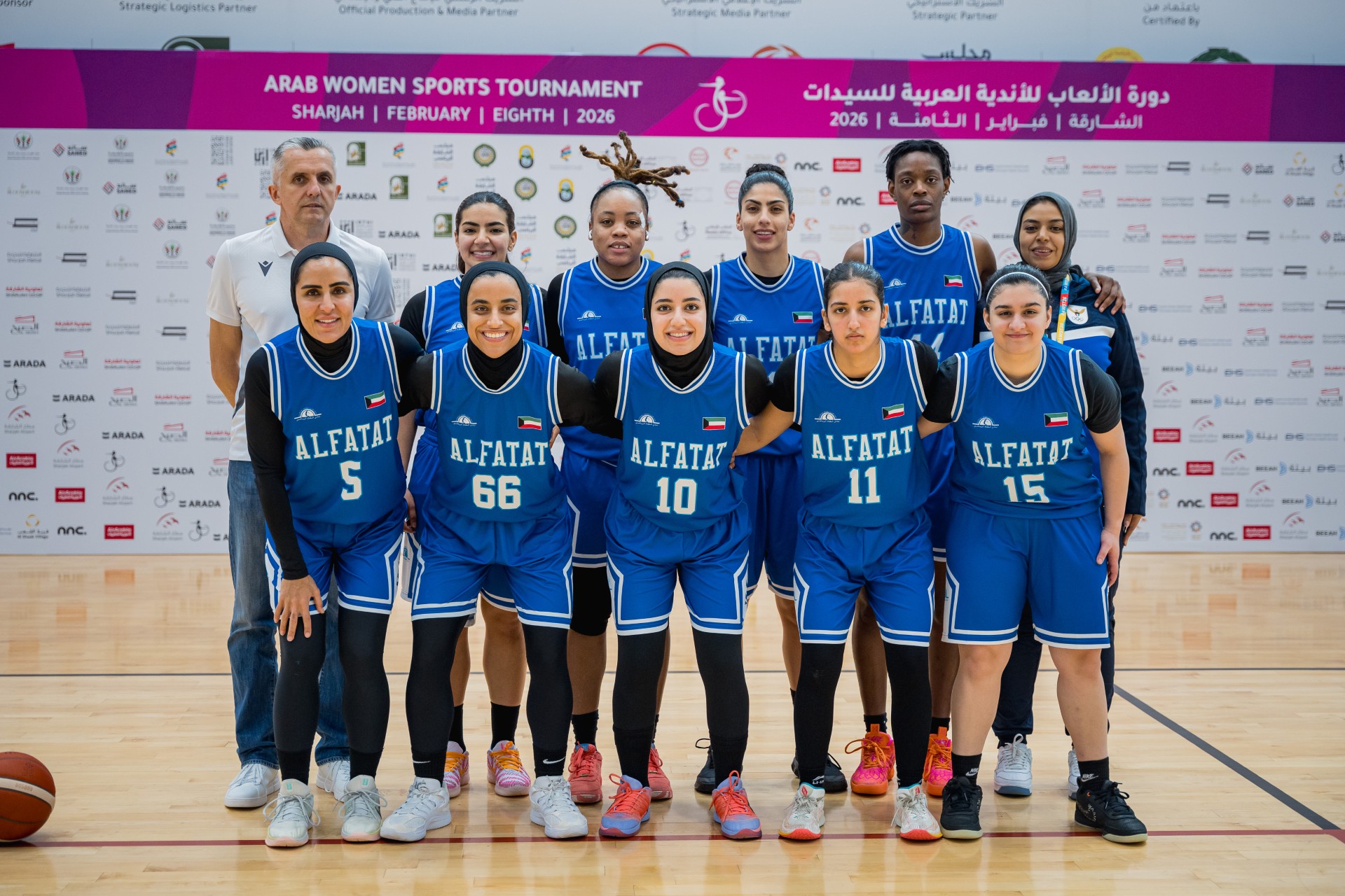فريق نادي الفتاة الرياضي الكويتي لكرة السلة