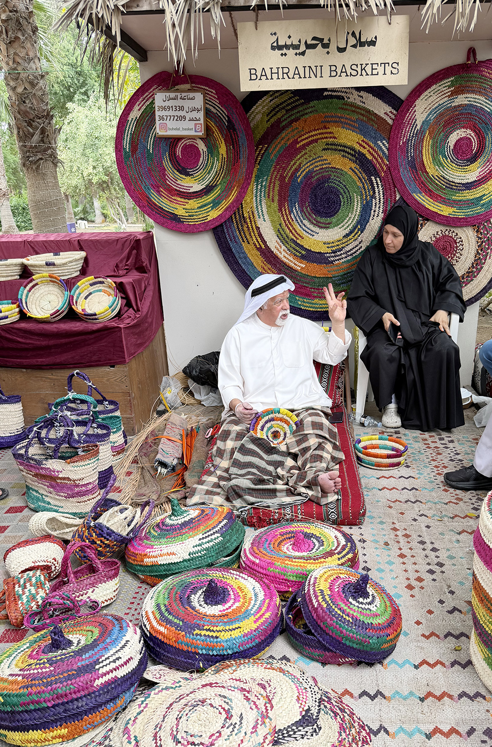 The farmer's market in Bahrain stands out as a leading community initiative supporting national production