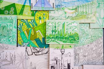 (التربية) تنظم معرض (كلنا عشقناها) بلوحات طلابية تجسد الكويت وهويتها الوطنية                                                                                                                                                                              