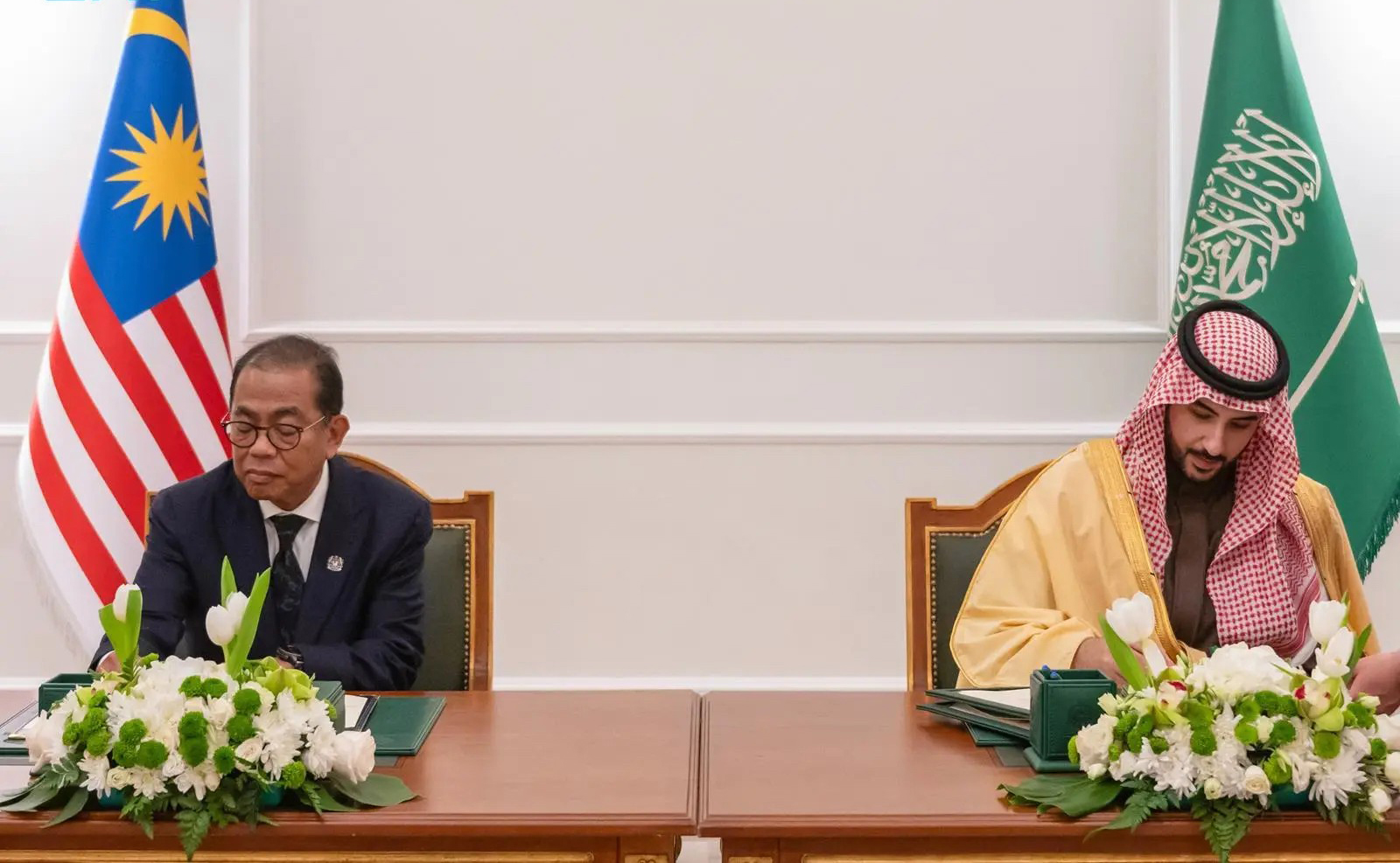 توقيع مذكرة التفاهم بين السعودية وماليزيا