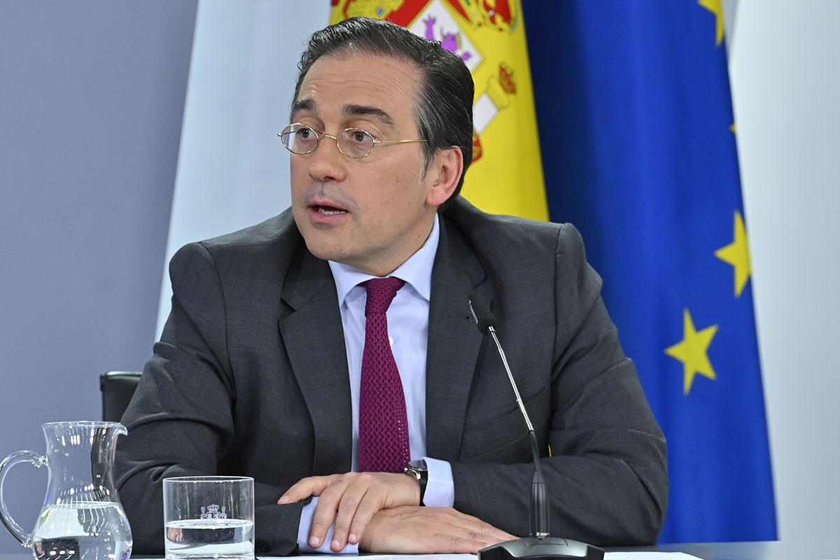 وزير الخارجية الإسباني خوسيه مانويل ألباريس