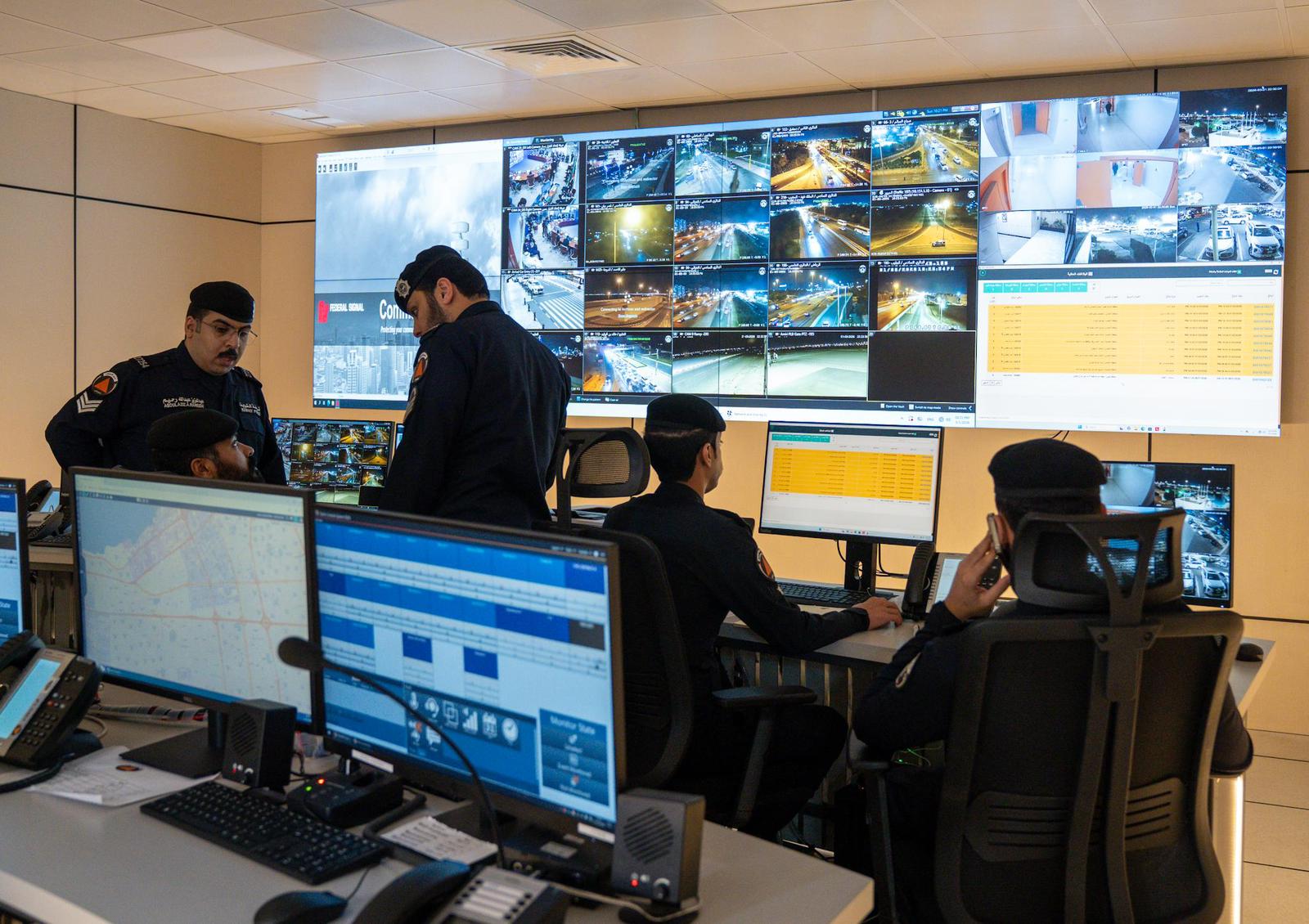 La Salle d’opération de la Protection civile